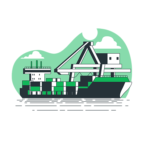 Freight Forwarding illustration